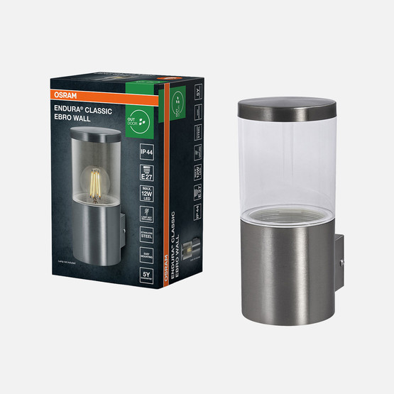 Osram Endura Classic Ebro Aplik Krom 23cm