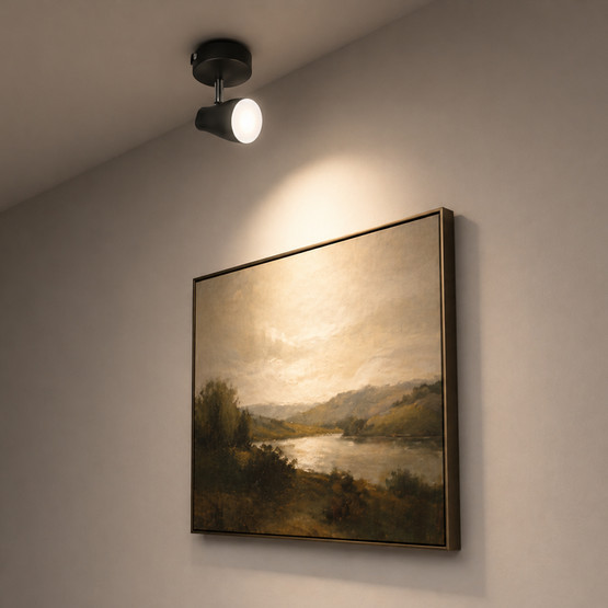 Osram Led Spot Pear 1x4.3W GU10 Siyah