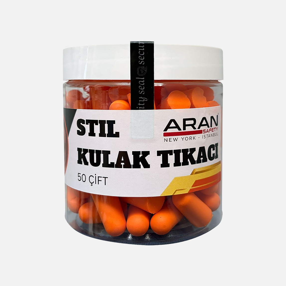    Aran Stil Kulak Tıkacı İpsiz 50 Çift 