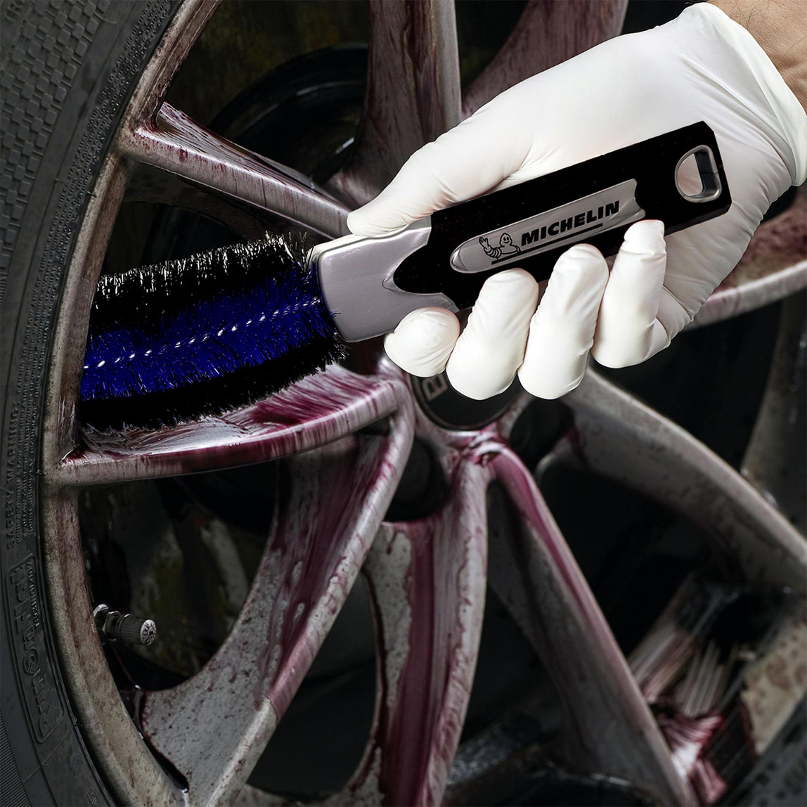    Michelin MC32446 Oto Jant ve Lastik Yıkama Fırçası 