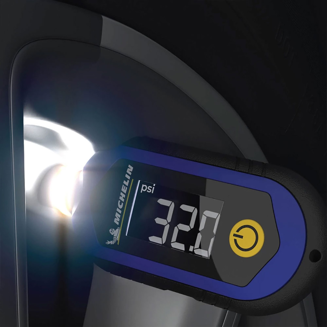    Michelin MC27001 3,6V Li-ion 150PSI Şarjlı Dijital Lastik Basınç ve Derinlik Ölçer 