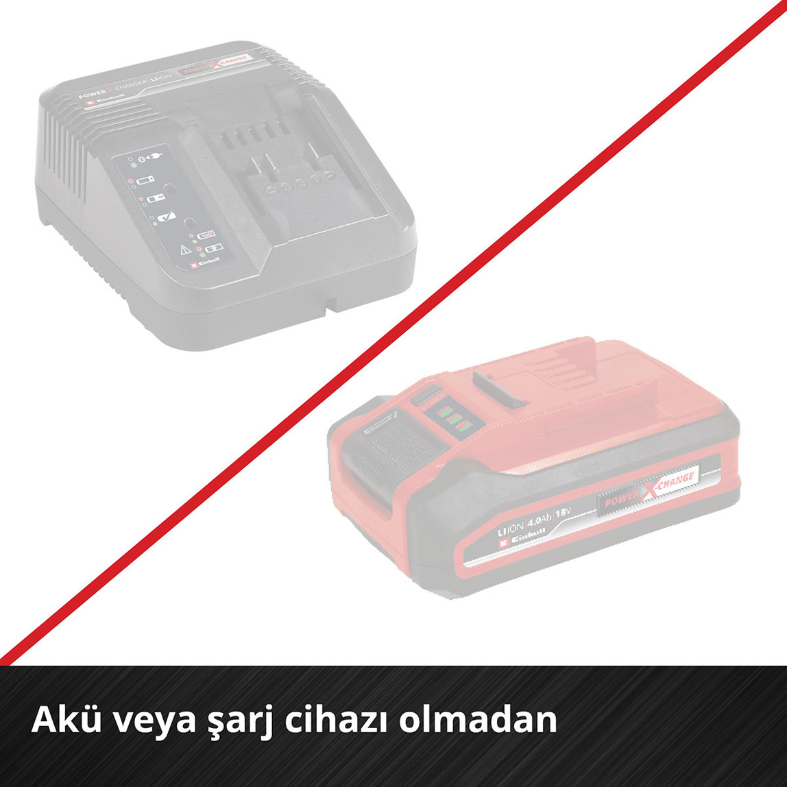    Einhell TE-ES 18/150/1 Li-C-Solo Expert Enerji İstasyonu (Akü ve Şarj Cihazı Dahil Değildir) 