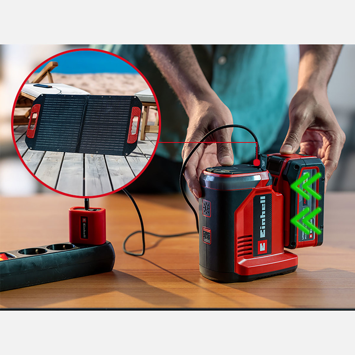    Einhell TE-ES 18/150/1 Li-C-Solo Expert Enerji İstasyonu (Akü ve Şarj Cihazı Dahil Değildir) 