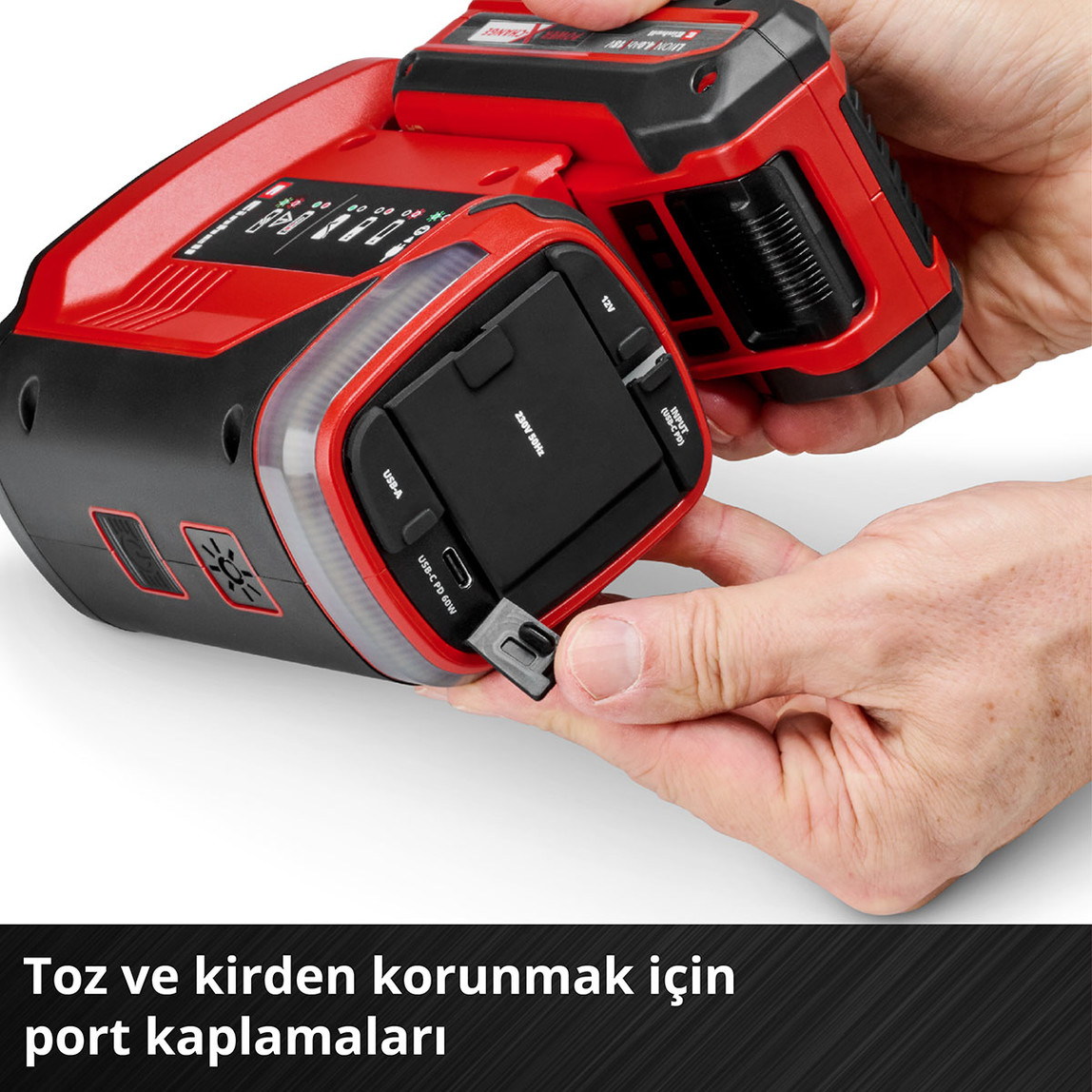    Einhell TE-ES 18/150/1 Li-C-Solo Expert Enerji İstasyonu (Akü ve Şarj Cihazı Dahil Değildir) 