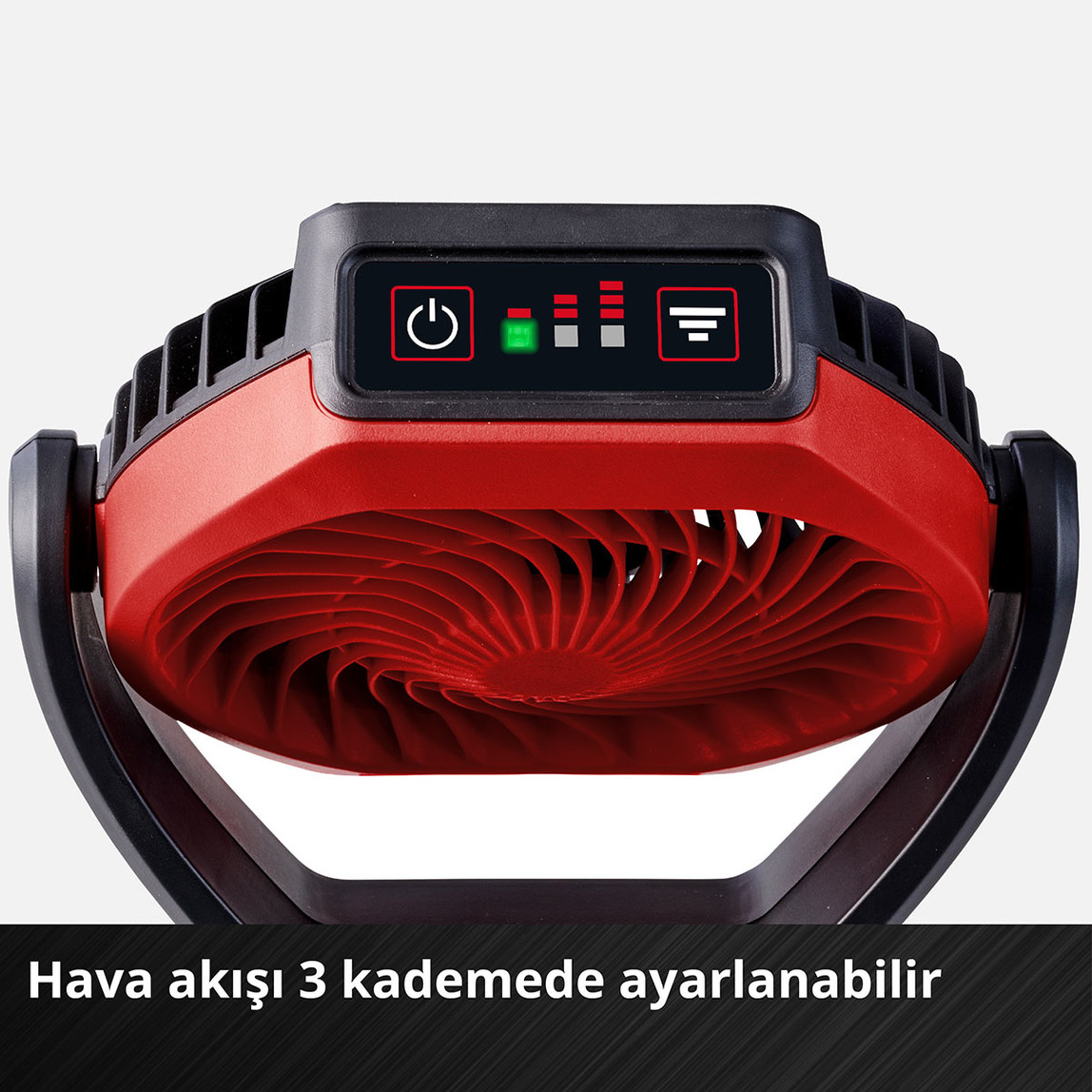    Einhell Classic Akülü Vantilatör GC-CF 18/110 Lİ - Solo (Akü ve Şarj Cihazı Dahil Değildir) 