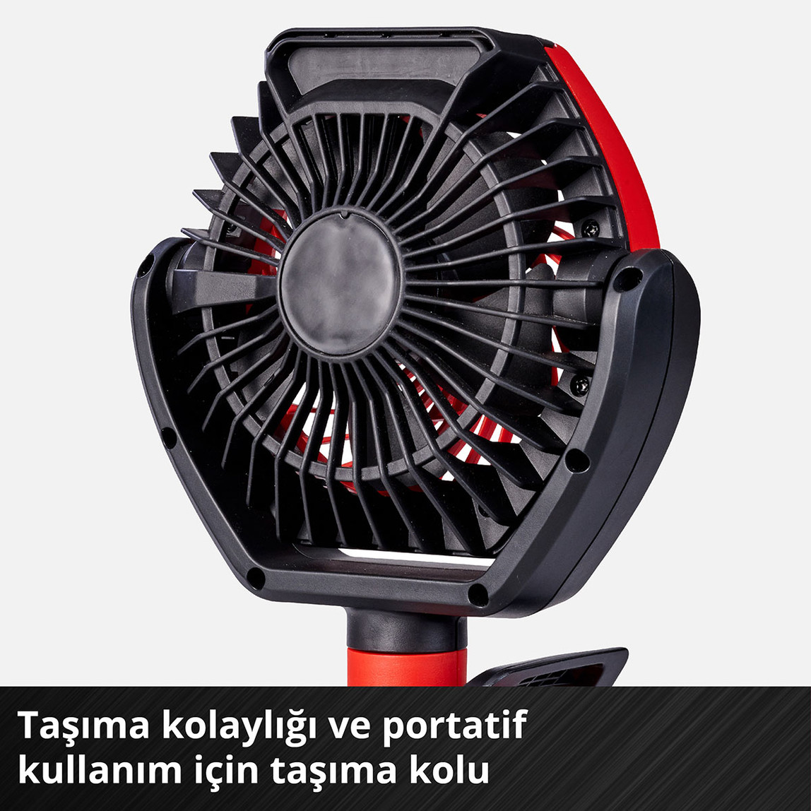    Einhell Classic Akülü Vantilatör GC-CF 18/110 Lİ - Solo (Akü ve Şarj Cihazı Dahil Değildir) 