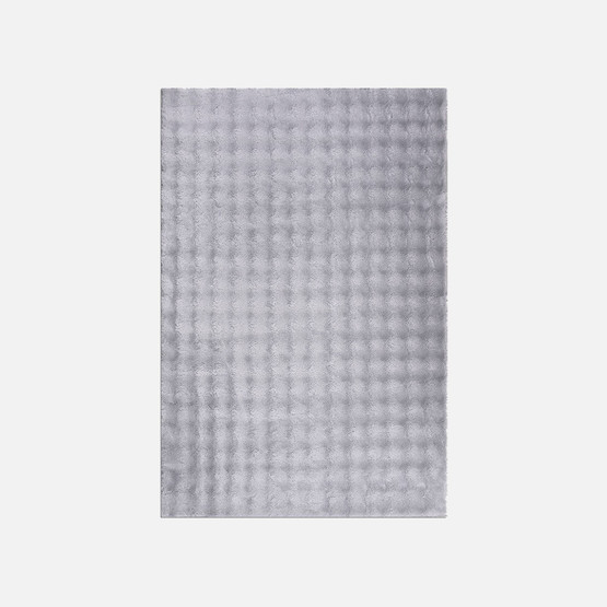 Crea Gri Mantar Post Ebatlı Halı 120x180 cm