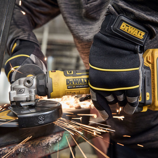 Dewalt Dcg404N-Xj 18V Kompakt Gövdeli 125Mm Kömürsüz Avuç Taşlama Makinesi (Solo)(Akü Ve Şarj Cihazı Dahil Değildir.)