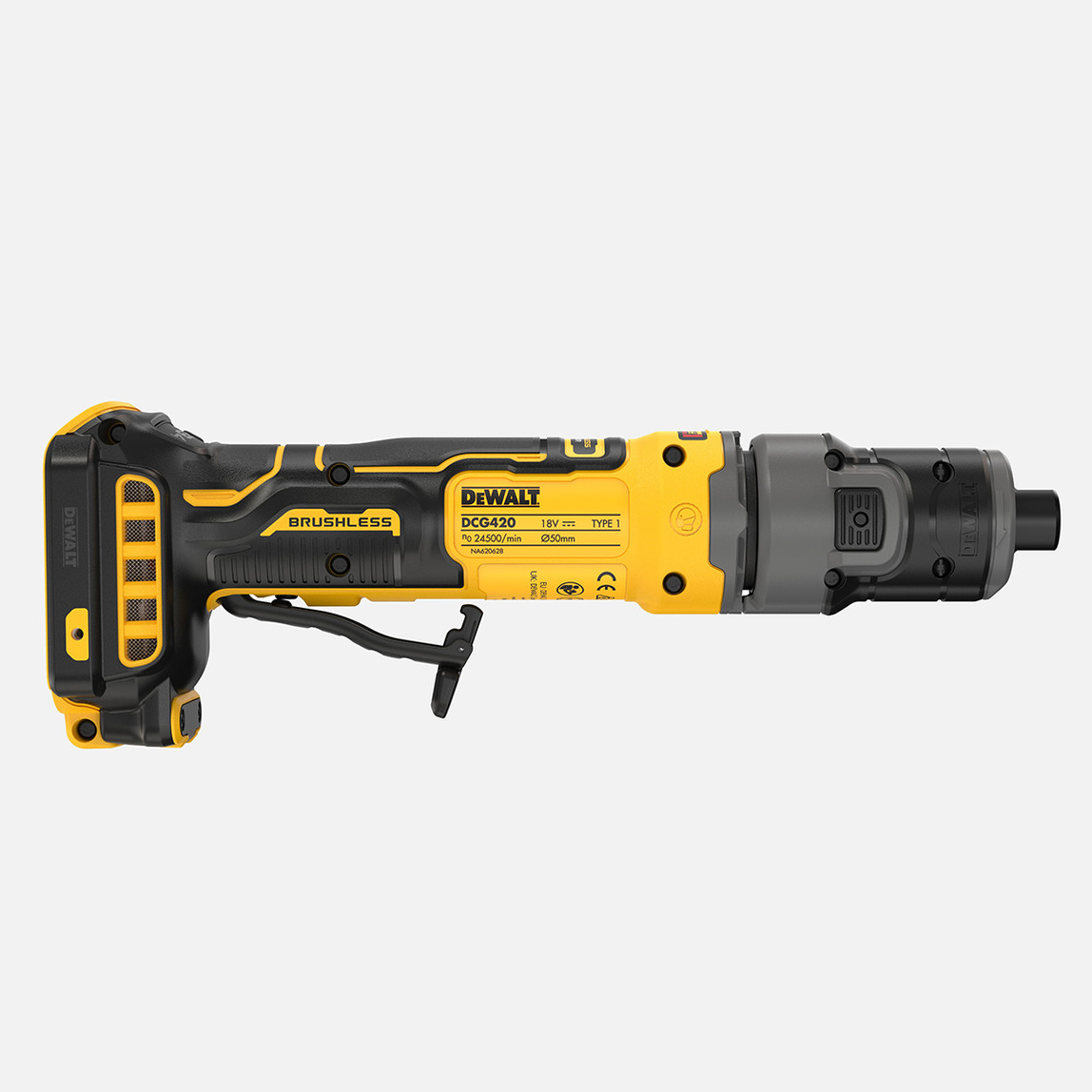    Dewalt 18V Solo Kompakt Gövdeli Sıralı Kalıp Taşlama (Akü ve Şarj Cihazı Dahil Değildir.) 