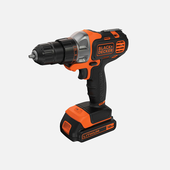 Black&Decker MT218KB-QW 18v Multi Başlıklı Çift Akülü Matkap