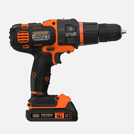 Black&Decker MT218KB-QW 18v Multi Başlıklı Çift Akülü Matkap