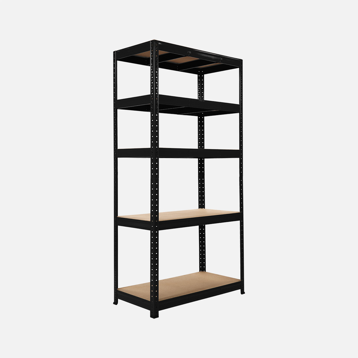    Regalux 4 Katlı Metal Raf Siyah 150x40x180 cm
 