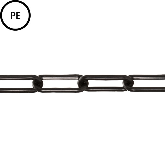 Conacord Plastik Zincir Siyah 6 mm