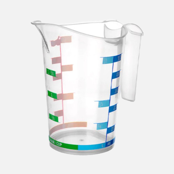 Home Puzzle Renkli Dereceli Plastik Ölçü Kabı 500 ml
