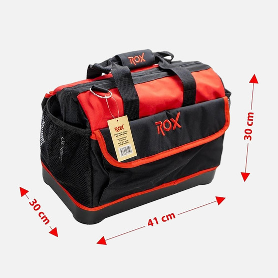 Row Wood Easy Carry Plastik Tabanlı Bez Alet Çantası 16'' (153ROX0381)