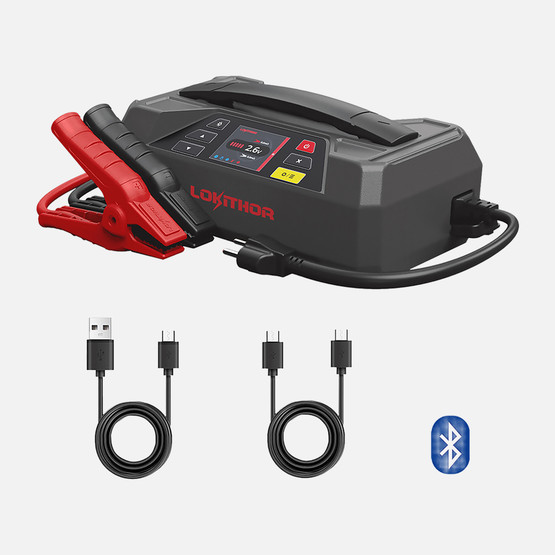 Lokithor JTC4250 12V/220V 4250Amp LiFePO4 Akıllı Akü Takviye ve Akü Şarj Cihazı