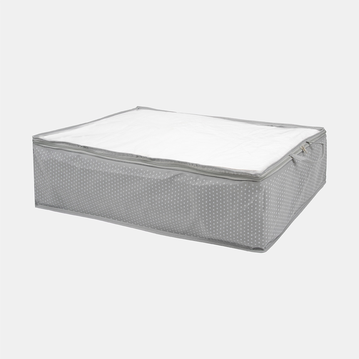    Tvl Home Şeffaf Baza Altı Saklama Hurcu Gri 80x50x20 cm 