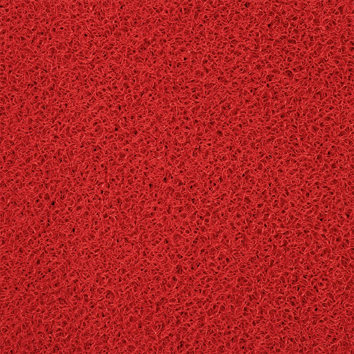    Güven Collection Kıvırcık Paspas Kırmızı 120x300 cm 
