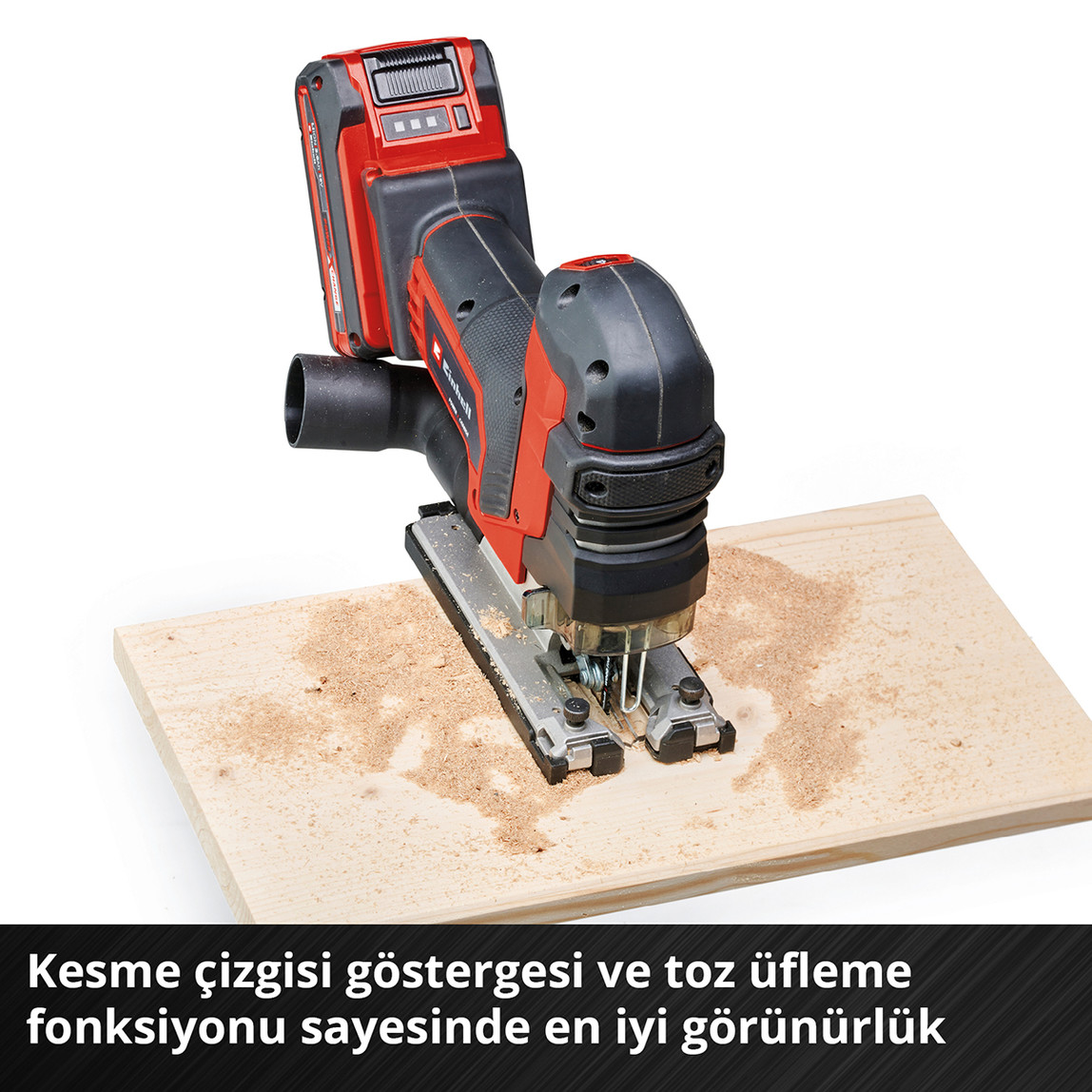    Einhell Professional TP-JST 18/135 Li BL S-F Solo Akülü Dekupaj Testere (Akü ve Şarj Cihazı Dahil Değildir.) 