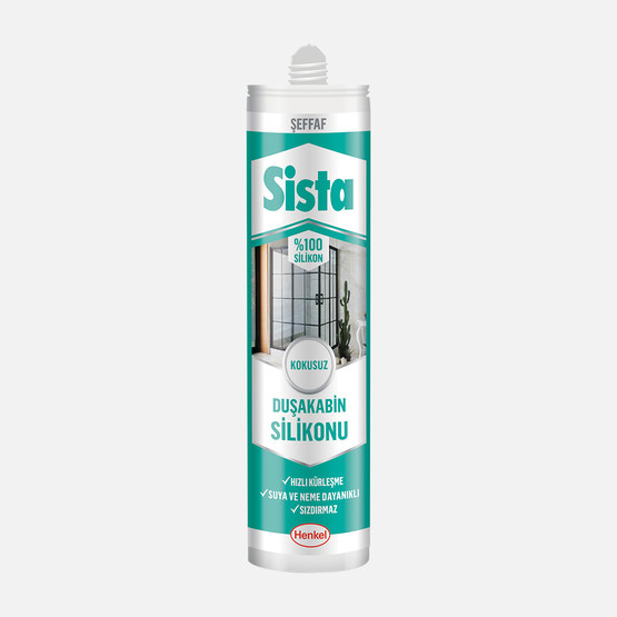 Sista Extra White Banyo Duşakabin Silikonu 280 ml Beyaz