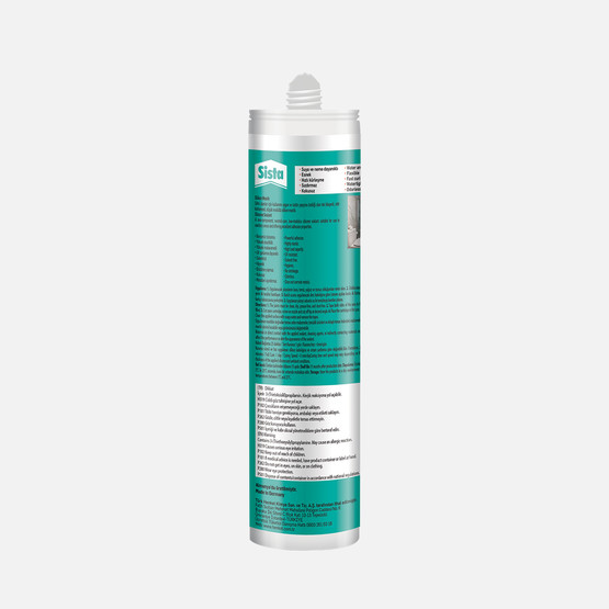 Sista Extra White Banyo Duşakabin Silikonu 280 ml Beyaz