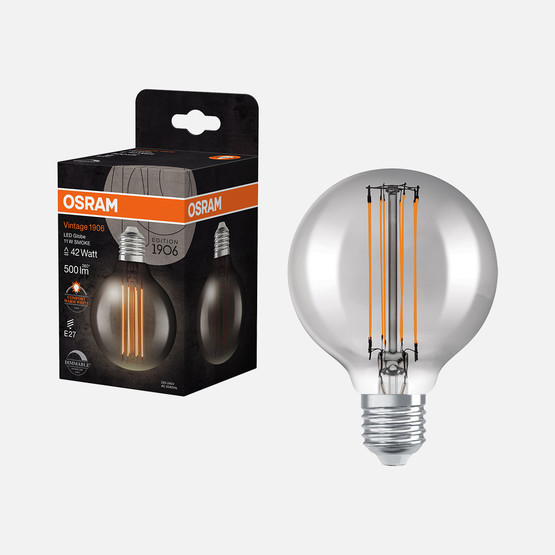 Osram 1906 Globe G80 11W E27 Dimmer LED Ampul
