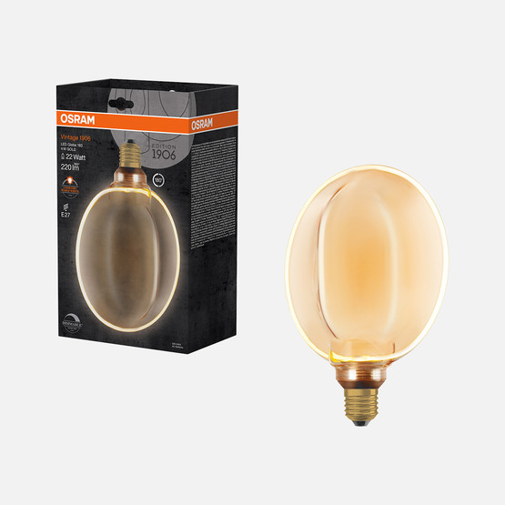 Osram 1906 Globe G183 4W E27 Dimmer LED Ampul