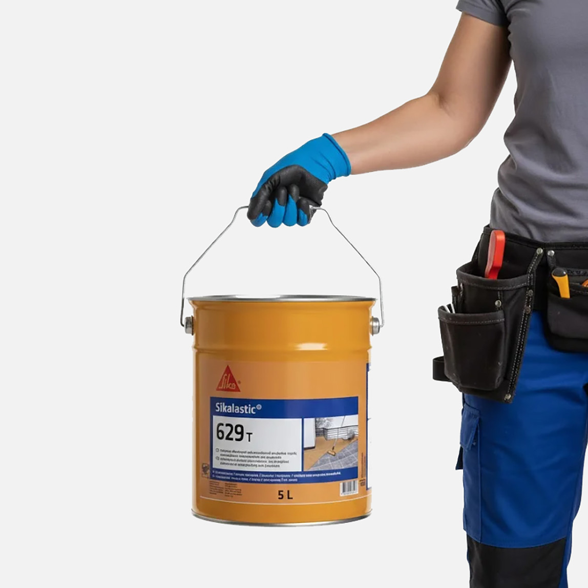    Sikalastic-629 T UV Dayanıklı Şeffaf Kaplama 5 Lt 