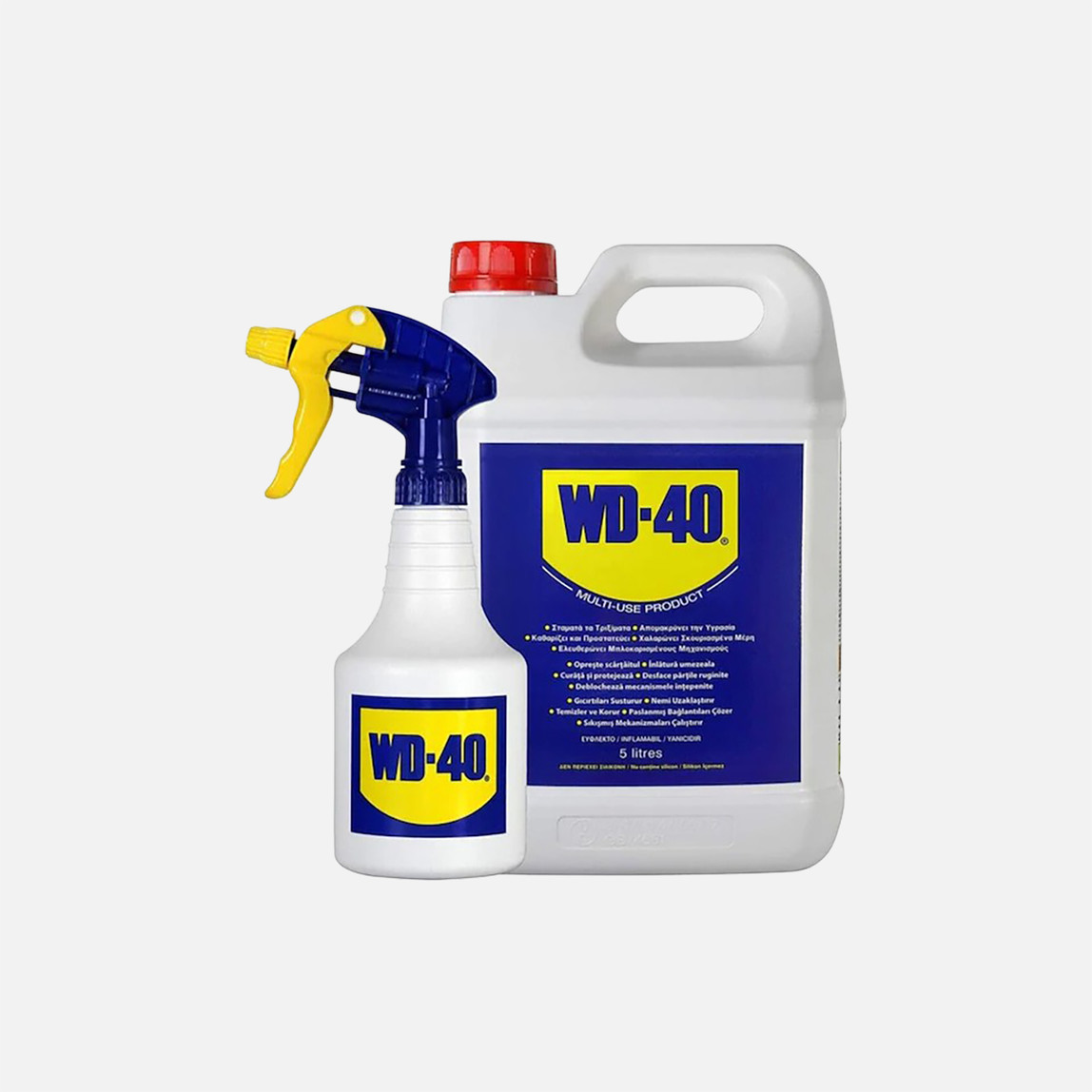    Henkel WD-40 5 Lt Çok Amaçlı Pas Sökücü Plastik Bidon Metal Yüzeyler İçin Etkili Temizlik ve Koruma 