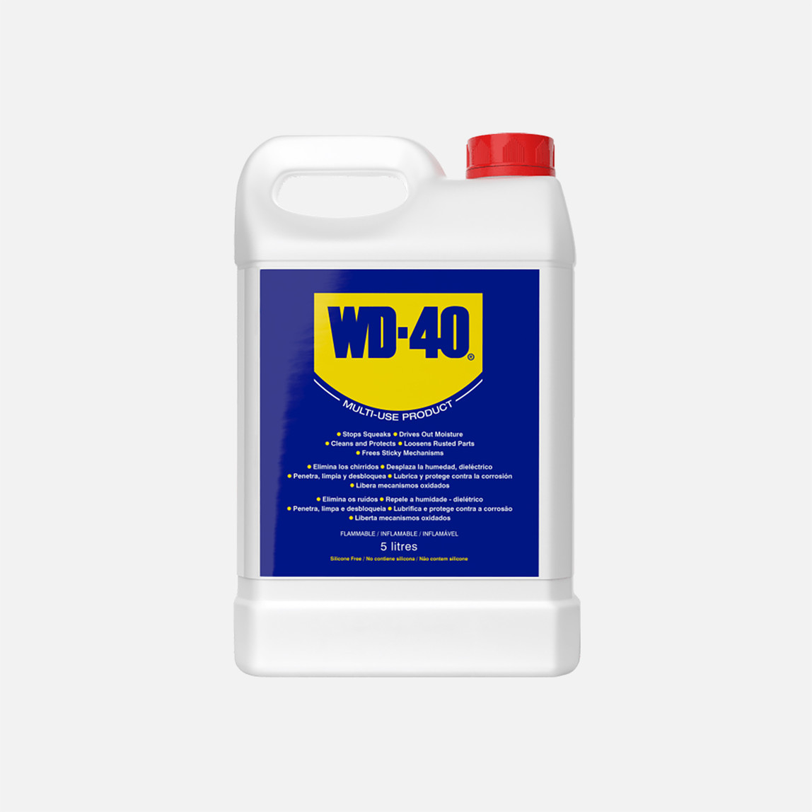    Henkel WD-40 5 Lt Çok Amaçlı Pas Sökücü Plastik Bidon Metal Yüzeyler İçin Etkili Temizlik ve Koruma 