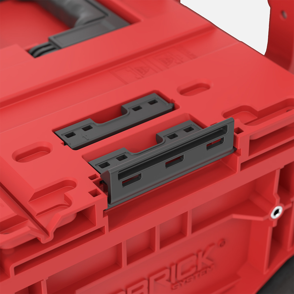    Qbrick System ONE Cart 2.0 RED Ultra HD Custom 52 L Tekerlekli Takım Çantası, Teleskopik Saplı, Kırmızı 