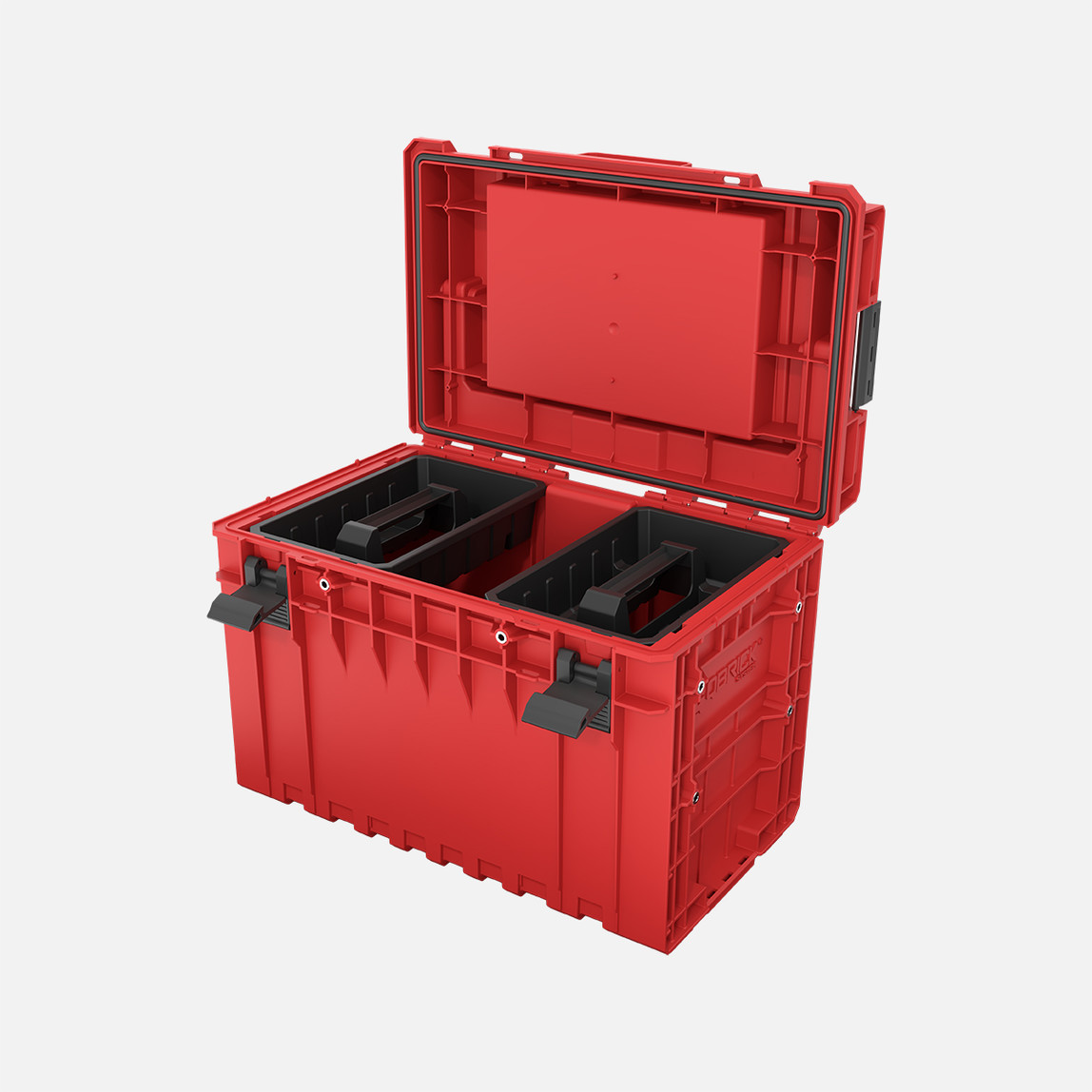    Qbrick System ONE 450 2.0 Expert RED Ultra HD Custom 52 L Takım Çantası, Kapak Organizerli, Kırmızı 