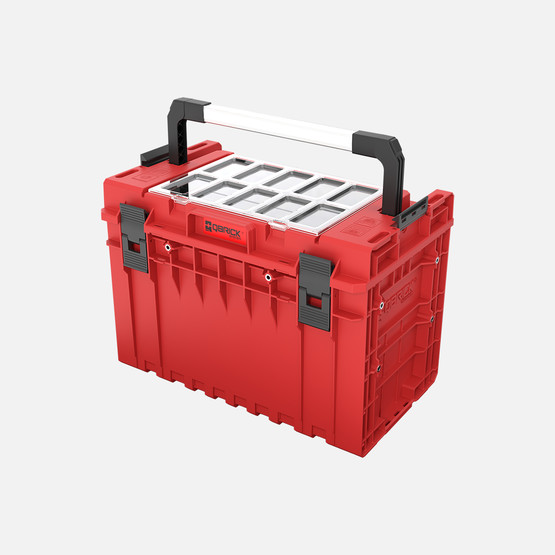 Qbrick System ONE 450 2.0 Expert RED Ultra HD Custom 52 L Takım Çantası, Kapak Organizerli, Kırmızı