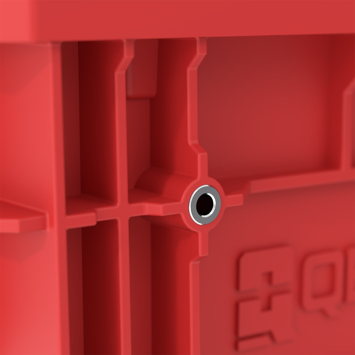    Qbrick System ONE 350 2.0 Profi RED Ultra HD Custom 38 L Takım Çantası, Kapak Organizerli, Kırmızı 
