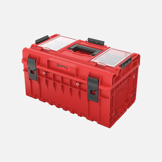 Qbrick System ONE 350 2.0 Profi RED Ultra HD Custom 38 L Takım Çantası, Kapak Organizerli, Kırmızı