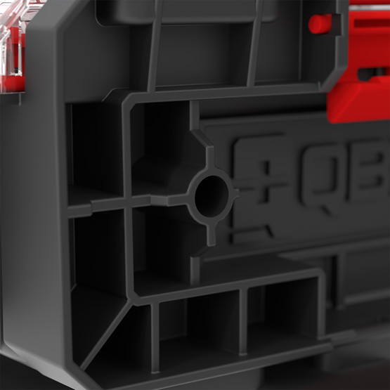 Qbrick System ONE Organizer XL 2.0 13,5 L Büyük Boy Organizer, 8 Kovalı, Siyah