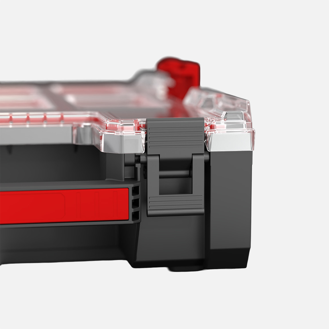    Qbrick System ONE Organizer M Plus 2.0 4 L Organizer, 5 Kovalı, Siyah 