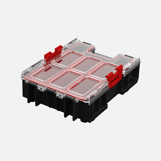 Qbrick System ONE Organizer M Plus 2.0 4 L Organizer, 5 Kovalı, Siyah