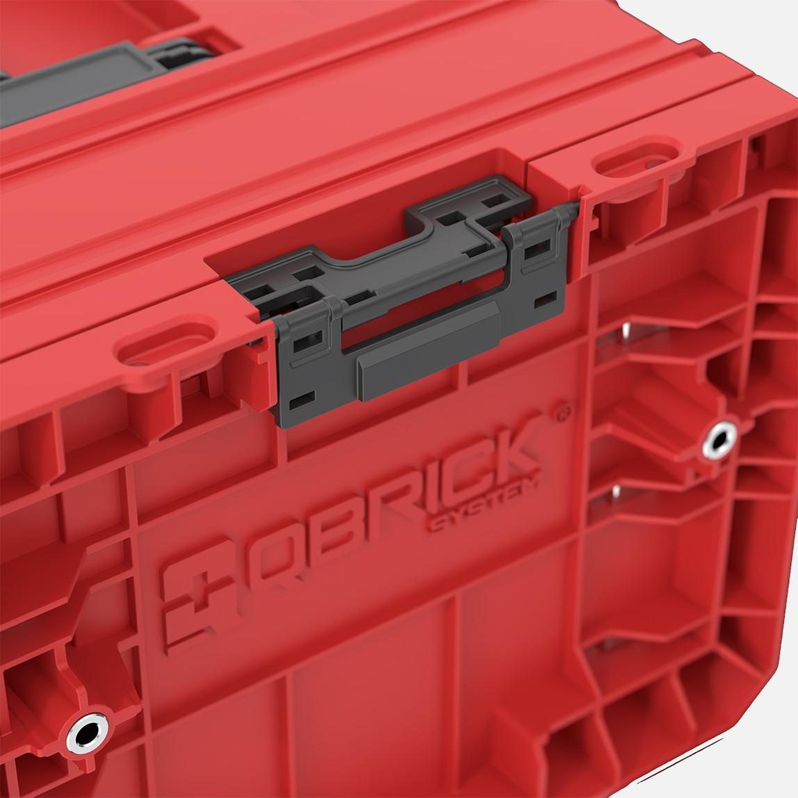    Qbrick System PRO Drawer 3 Toolbox 2.0 Expert RED Ultra HD 3 Çekmeceli Takım Çantası, Metal Raylı, Kırmızı 