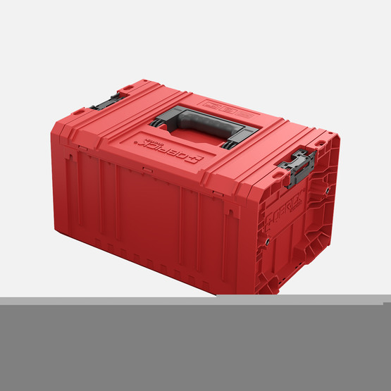 Qbrick System PRO Drawer 3 Toolbox 2.0 Expert RED Ultra HD 3 Çekmeceli Takım Çantası, Metal Raylı, Kırmızı