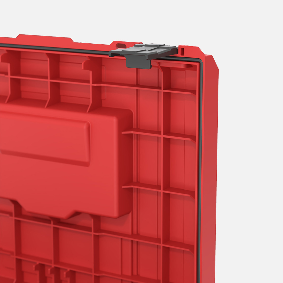    Qbrick System PRO Technician Case 2.0 RED Ultra HD 12 L Teknisyen Takım Çantası, Kırmızı 