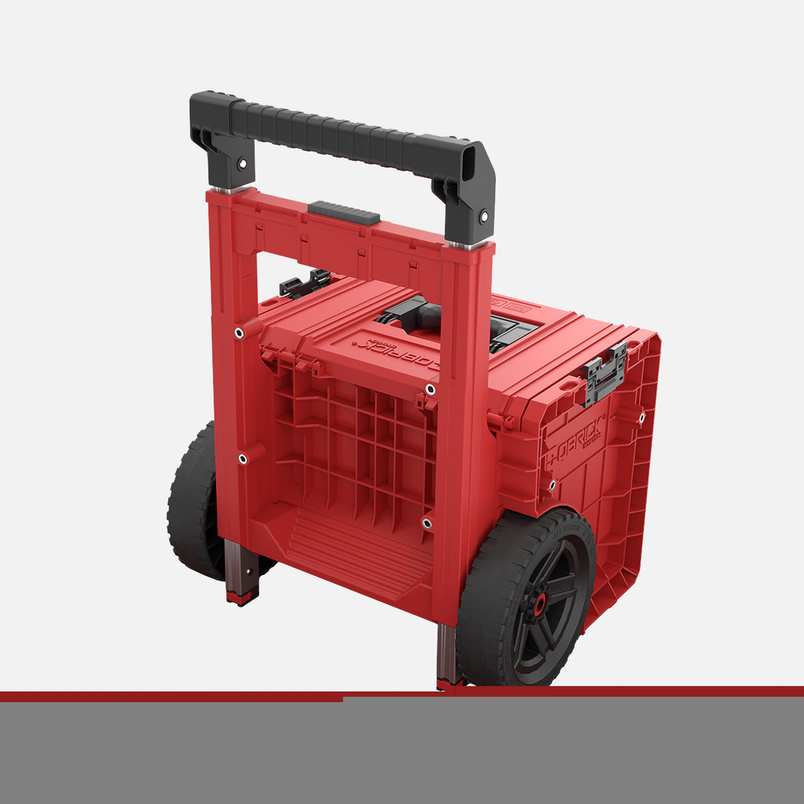    Qbrick System PRO Cart 2.0 Plus RED Ultra HD 29 L Tekerlekli Takım Çantası, 23Cm Arazi Tekerlekli, Kırmızı 