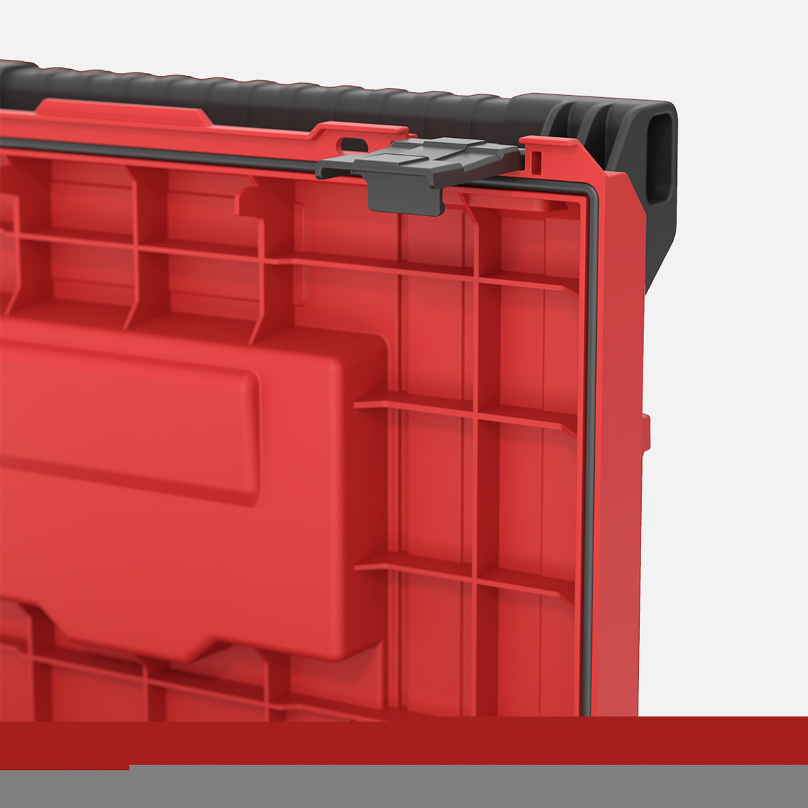    Qbrick System PRO Cart 2.0 Plus RED Ultra HD 29 L Tekerlekli Takım Çantası, 23Cm Arazi Tekerlekli, Kırmızı 