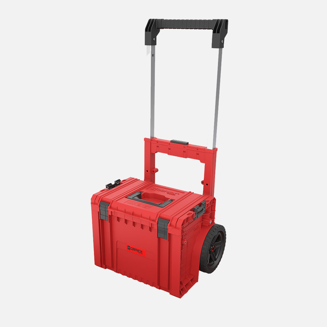    Qbrick System PRO Cart 2.0 Plus RED Ultra HD 29 L Tekerlekli Takım Çantası, 23Cm Arazi Tekerlekli, Kırmızı 