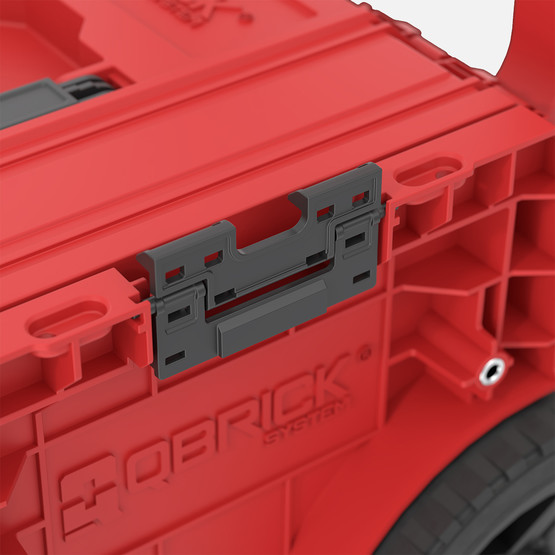 Qbrick System PRO Cart 2.0 Plus RED Ultra HD 29 L Tekerlekli Takım Çantası, 23Cm Arazi Tekerlekli, Kırmızı