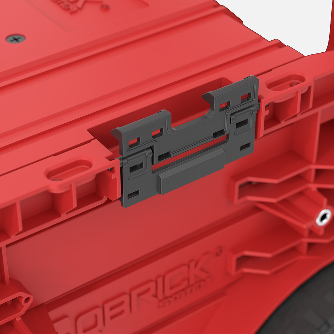    Qbrick System PRO Cart 2.0 Plus Drawer 3 RED Ultra HD 3 Çekmeceli Tekerlekli Takım Çantası, Kırmızı 
