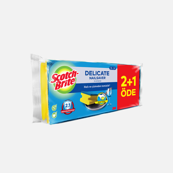 Scotch Brite Çizmez Klasik Sünger 3'lü