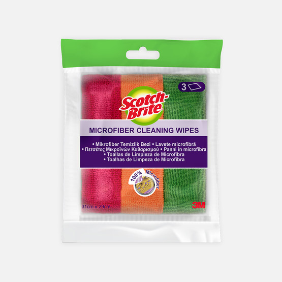 Scotch Brite Mikrofiber Temizlik Bezi 3'lü