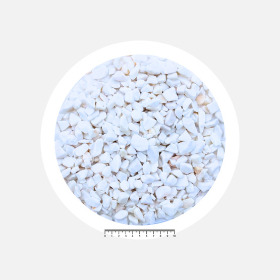 10Kg Taş Stop Tamburlu Çakıl 10-20 mm Dolomit Beyaz