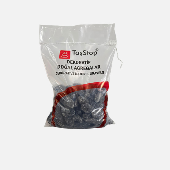 10Kg Tasstop Tamburlu Çakıl 10-20 mm Siyah